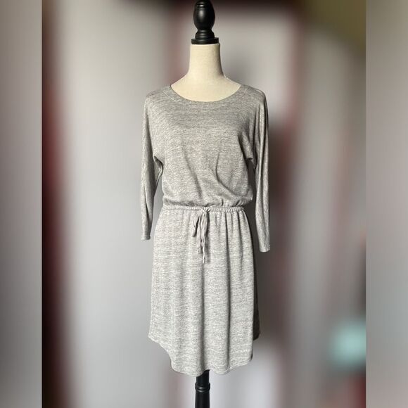 Old Navy Heather Gray Sweatshirt Dress with Elastic Waistband (Size: Small) - Picture 1 of 10